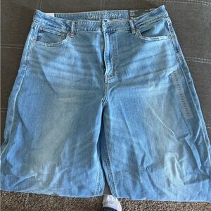 American Eagle Outfitters Light Blue Jean Shorts